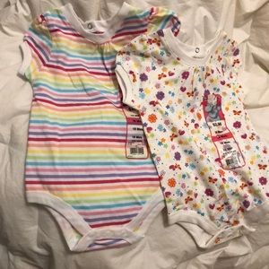 2 Garananimals Onesies - 18 month girl